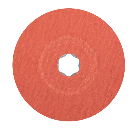 COMBICLICK Fiber Disc, 5" Dia. - Aluminum Oxide A-COOL, 50 Grit