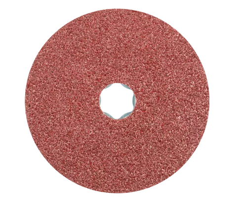 COMBICLICK Fiber Disc, 5" Dia. - Aluminum Oxide A, 60 Grit