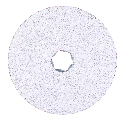 COMBICLICK CONTOUR Fiber Disc, 5" Dia. - Ceramic Oxide CO-COOL, 80 Grit
