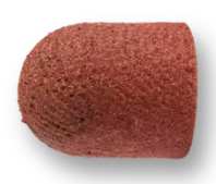 1/2" x 11/16" POLICAP Abrasive Cap - Shape C - Aluminum Oxide - 280 Grit