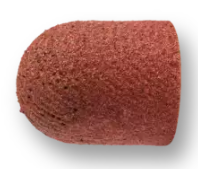 1/2" x 11/16" POLICAPÃ‚Â® Abrasive Cap - Shape C - Aluminum Oxide - 280 Grit