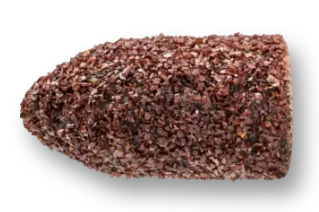 1/2" x 11/16" POLICAP Abrasive Cap - Shape G - Aluminum Oxide - 60 Grit