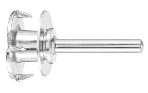 POLICLEAN Drive Arbor - 3/8" Shank, 1/2" Bore - Double Wheel