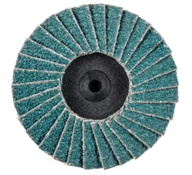 2" POLIFAN Mini Flap Disc - Flat - Zirconia - 80 Grit