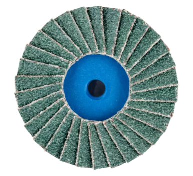 2" POLIFAN Mini Flap Disc - Flat - Zirconia - 120 Grit