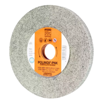 8" x 2" Convolute Wheel - 3" A.H. - SiC Fine (MH) 8SF