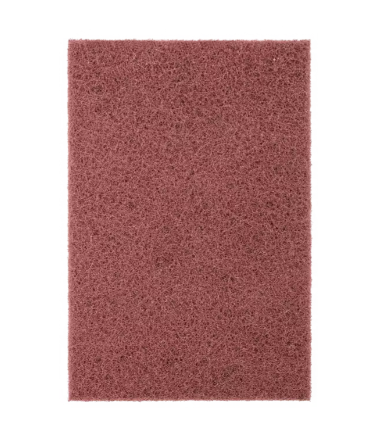 6" x 9" POLIVLIES Hand Pad - Tan - Aluminum Oxide - Medium Grade