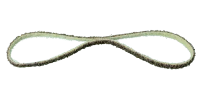 1/2" x 24" POLIVLIES Surface Cond. Belt - Aluminum Oxide - Coarse Grade