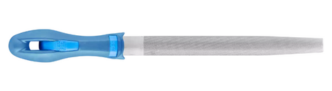 10" Half Round File - DIY Packaged - Second Cut, with Handle